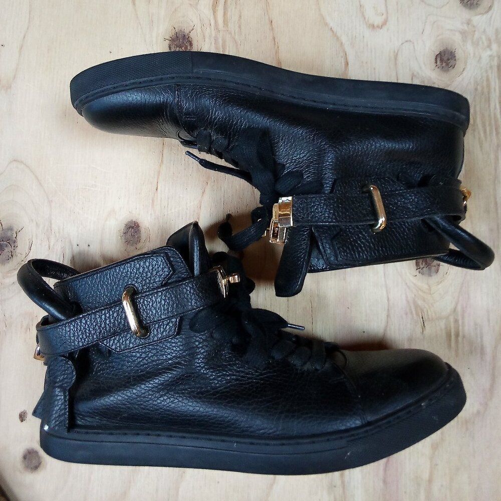 Buscemi Shoes Sneakers Black Leather Women 42